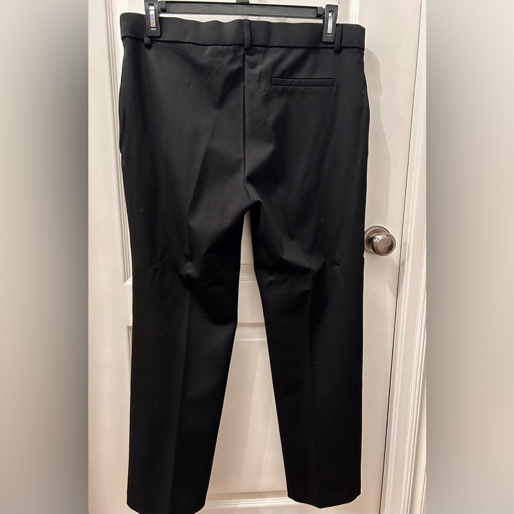 Classic Black Women's Dress Trousers - Picture 2 of 3